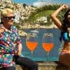 "Andere essen oder haben Sex": Heino und Micaela Schäfer zelebrieren "ein Gläschen am Morgen"