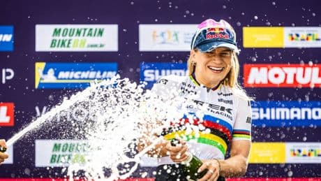 ‘My brain shut off’: How Evie Richards overcame concussion and a rare syndrome to become mountain bike world champion
