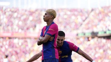 Las notas de los jugadores del Barça en el clásico