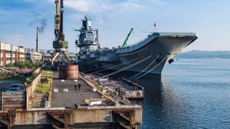 Russlands einziger Flugzeugträger »Admiral Kusnezow« wird wohl verschrottet