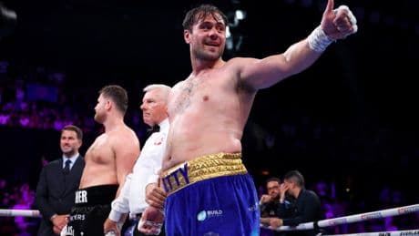 Johnny Fisher left needing oxygen as Dave Allen scores KO of the year contender in brutal fifth round stoppage