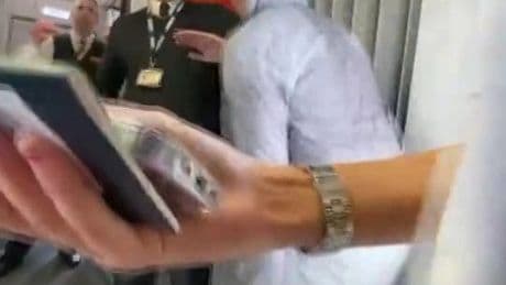 EasyJet passenger hurls homophobic abuse at staff before dramatic punch-up