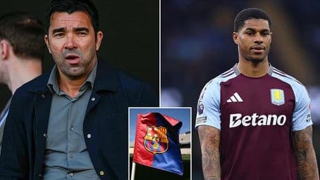 Barcelona sporting director Deco admits they ARE interested in signing Man United outcast Marcus Rashford - but there is another Premier League winger on their shortlist too