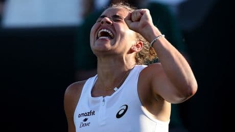 Wimbledon, Paolini glaciale: che rimonta