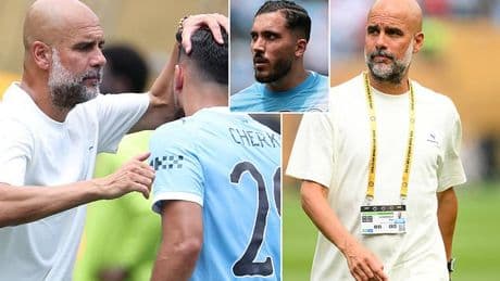 Pep Guardiola 'hints that it was NOT his decision to sign £34m newcomer Rayan Cherki' - as he insists it will be 'difficult' to replace Kevin De Bruyne