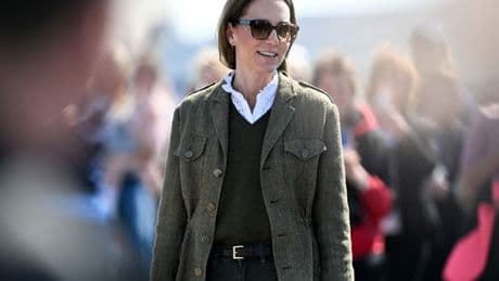 Kate Middleton borrows Claudia Winkleman's Traitors wardrobe with cashmere piece they both love