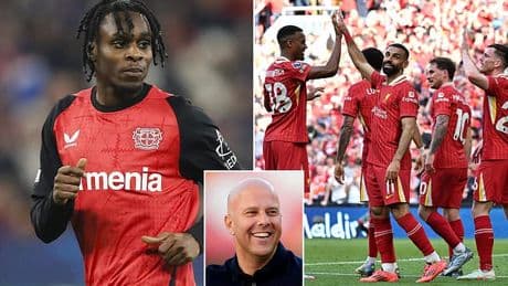 Incoming Liverpool signing Jeremie Frimpong sends message to new Reds team-mate ahead of £29.5m move from Bayer Leverkusen