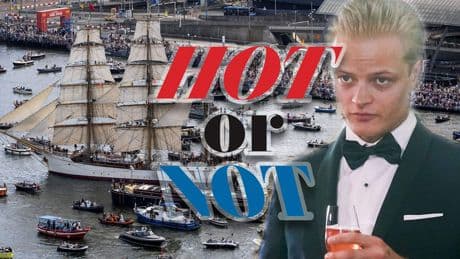 Amsterdam schittert met Sail en Noorse kroon wankelt om stiefzoon