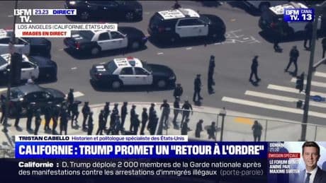 Californie : Trump promet un "retour à l'ordre" - 08/06