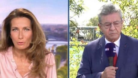 «De quoi aviez-vous peur ?» : Jean-Luc Mélenchon taquiné par Anne-Claire Coudray dans le JT de TF1