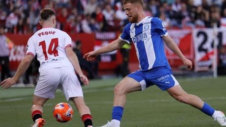 El Alavés rasca un punto en Sevilla para pelear la salvación