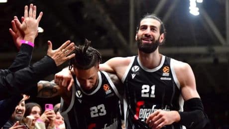 ¡Heroico Shengelia!: el futuro jugador del Barça salta a pista tres minutos para salvar al Virtus Bolonia