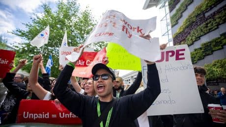 Strike by 10,000 Air Canada flight attendants declared illegal