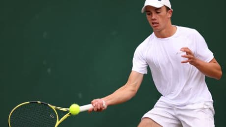 ‘Gareth!’ – Oliver Tarvet qualifies for Wimbledon and lets slip college in-joke
