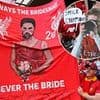 Liverpool fans brutally mock Arsenal as trophy drought continues with 'bridesmaid' Mikel Arteta and Martin Odegaard bearing the brunt at Anfield