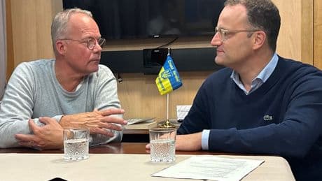 Ukraine-Krieg: Spahn und Miersch sind gemeinsam nach Kiew gereist