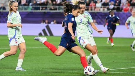 EN DIRECT | PSG-Real Madrid : Dembélé et Mbappé titulaires ; Clara Mateo ouvre la marque pour les Bleues à l’Euro