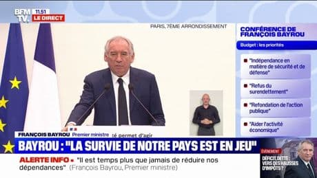 Comité d'alerte sur le budget: François Bayrou indique que des "choix" et des "solutions" seront proposés "avant le 14 juillet"