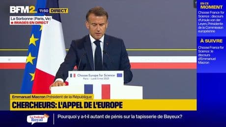 Politique scientifique de Trump: Macron dénonce un "diktat" sur la recherche