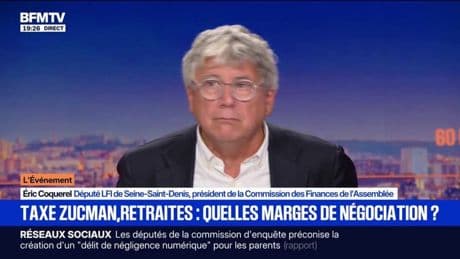 Budget 2026: "Il n'y aura pas de taxation proposée par le gouvernement, à hauteur de ce qu'il faudrait", assure Éric Coquerel, député LFI de Seine-Saint-Denis