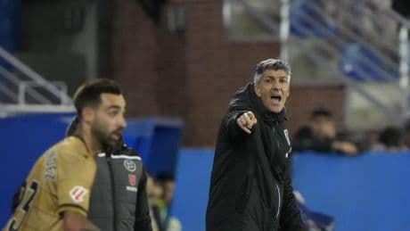 Imanol: "El responsable de la derrota soy yo; la actitud de los jugadores ha sido de diez"