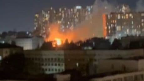 Baku explosion: Flames rip through Azerbaijan capital