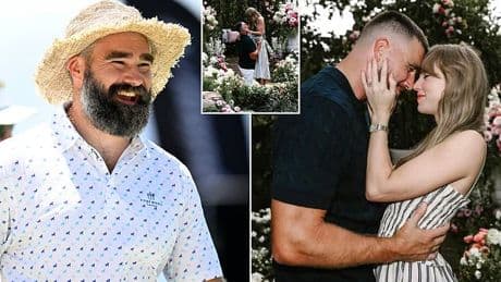 Jason Kelce makes shock admission he may NOT be Travis' best man for Taylor Swift wedding