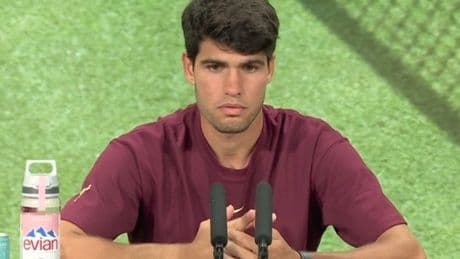 Alcaraz, con la cabeza alta: "Es una sensación diferente a la de los Juegos Olímpicos"