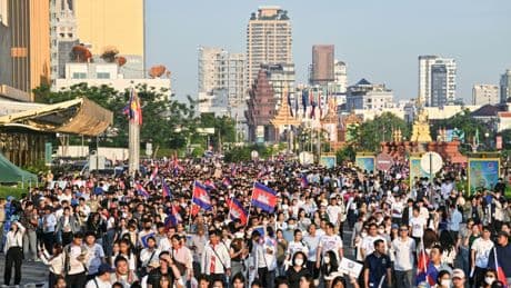 Différend frontalier: nouvelles tensions entre le Cambodge et la Thaïlande, manifestation massive à Phnom Penh