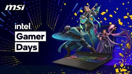 Les Intel Gamers Days sont de retour, profitez de ces offres sur les appareils MSI !