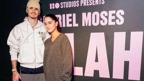 Romeo Beckham's girlfriend flees UK after being made Brooklyn feud 'scapegoat'