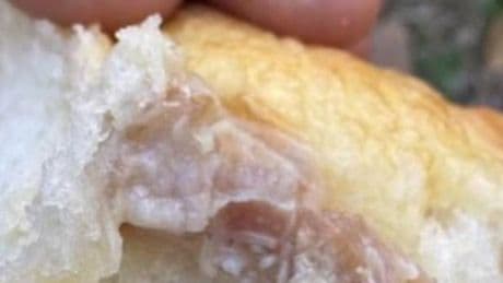 Bakery fan, 22, nearly throws up after realising what's in cheese and bacon roll