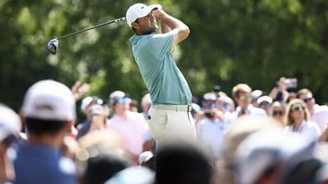 Scottie Scheffler grabs lead at PGA Championship thanks to closing tear