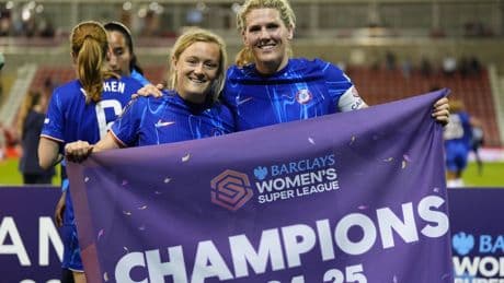 Thursday’s briefing: Chelsea win WSL title as focus turns to Europa League