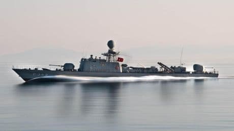 Türkiye dost ülkeye hibe etti: TCG Volkan göreve başladı
