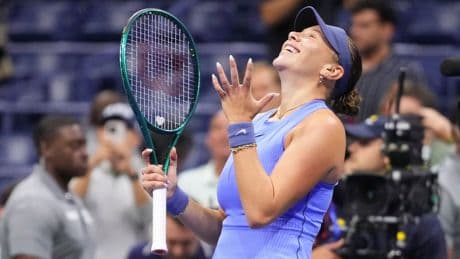 Amanda Anisimova ends Naomi Osaka’s resurgence to book US Open final spot