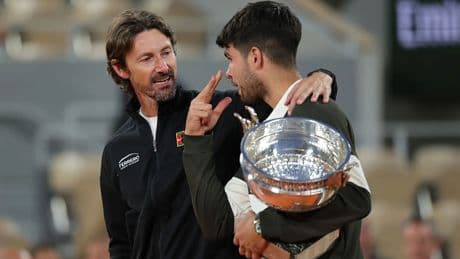 Ferrero desvela el momento exacto en el que empezó la remontada de Carlos Alcaraz: &quot;Me ha hecho un gesto de confianza&quot;