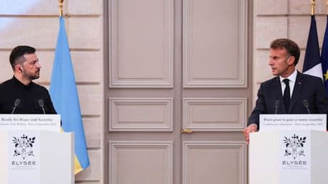 Laut Macron wollen sich 26 Länder an Ukraine-Einsatz beteiligen