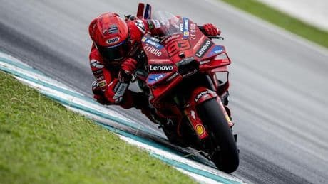 Marc Márquez atemoriza a todos sus rivales en el estreno de Aragón