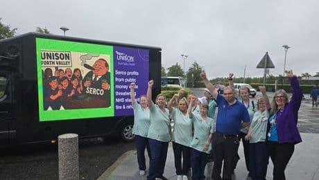 Serco hospital staff call off Forth Valley Royal strike as pay changes withdrawn