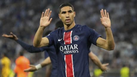 Achraf Hakimi attığı gole sevinmedi