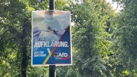 Kommunalwahlen in NRW: Stadt Dortmund zieht gegen AfD vor Gericht – Streit über Wahlplakate