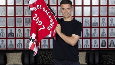 El Athletic confirma la renovación de Galarreta por dos temporadas