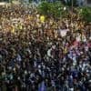 Huge crowds gather in Israel calling for hostage deal and end to Gaza war