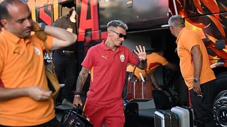 Galatasaray kafilesi Gaziantep'e ulaştı!