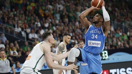 Grecia y Turquía avanzan a semifinales al ritmo de Antetokounmpo y Sengun