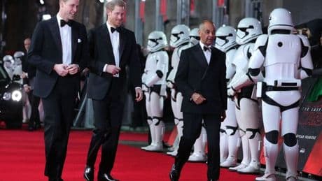 Why Prince William and Harry’s Star Wars cameo was cut – and it’s not what you think