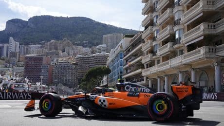 Lando Norris se redime con una gran 'pole' y Fernando Alonso brilla en Mónaco