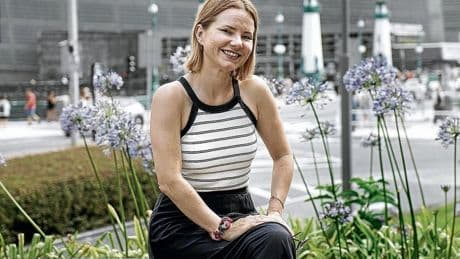 Aitziber Garmendia: «Tras el suicidio de mi pareja, el trabajo y el humor fueron mi salvación»