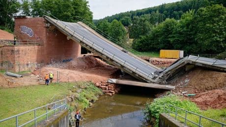 Talbrücke in Sekunden Geschichte: «sehr zufrieden»